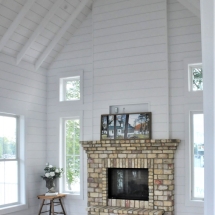Brick Fireplace Project