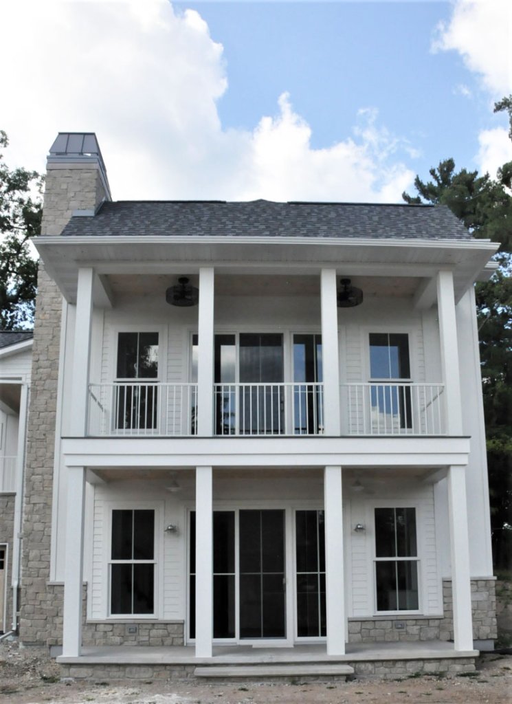 Outdoor Brickwork and Chimney